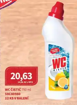 Kubík potraviny WC čistič nabídka