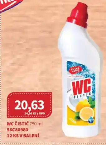 Kubík potraviny WC čistič nabídka