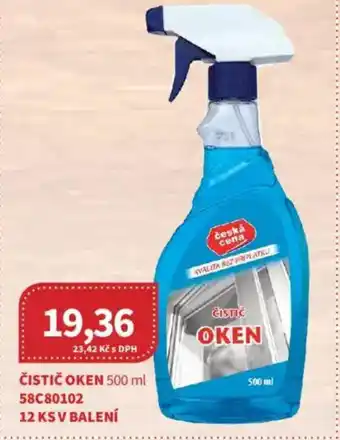 Kubík potraviny Čistič oken nabídka