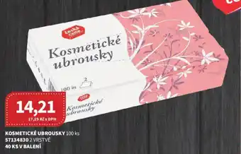Kubík potraviny Kosmetické ubrousky nabídka