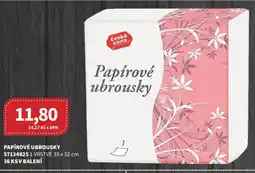Kubík potraviny Papírové ubrousky nabídka