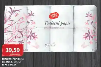 Kubík potraviny Toaletní papír nabídka
