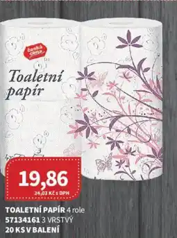 Kubík potraviny Toaletní papír nabídka