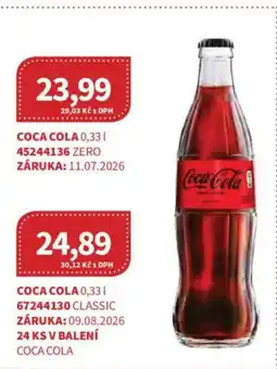 Kubík potraviny Coca-Cola nabídka