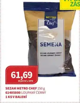 Kubík potraviny Sezam Metro chef nabídka