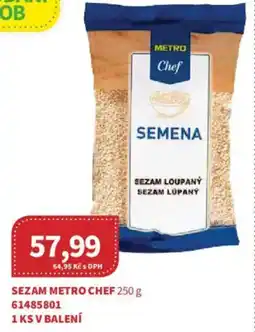 Kubík potraviny Sezam Metro chef nabídka