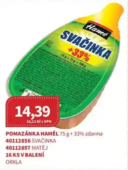 Kubík potraviny Pomazánka Hamé nabídka