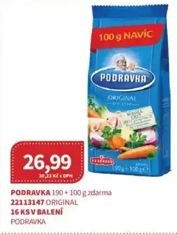 Kubík potraviny Podravka nabídka