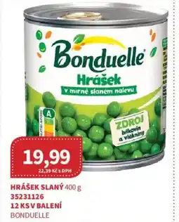 Kubík potraviny Bonduelle Hrášek slaný nabídka