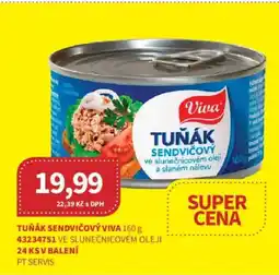 Kubík potraviny Tuňák sendvičový Viva nabídka