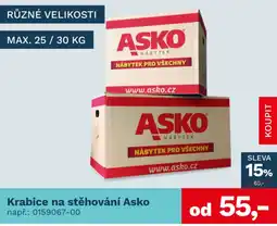 Asko Krabice na stěhování Asko nabídka