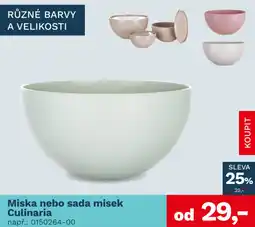 Asko Miska nebo sada misek Culinaria nabídka