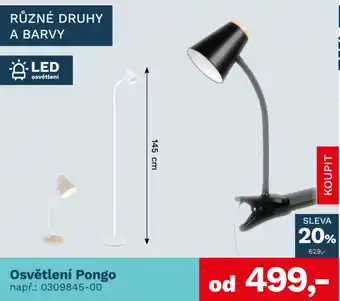 Asko Osvětlení Pongo nabídka