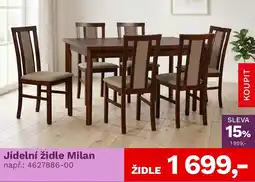 Asko Jídelní židle Milan nabídka