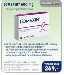 PharmaPoint LOMEXIN® nabídka