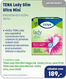 PharmaPoint TENA Lady Slim Ultra Mini nabídka