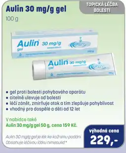 PharmaPoint Aulin 30 mg/g gel nabídka