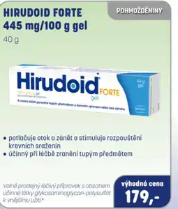 PharmaPoint Hirudoid forte 445 mg/100 g gel nabídka