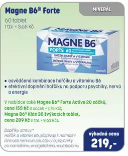 PharmaPoint Magne B6Ⓡ Forte nabídka