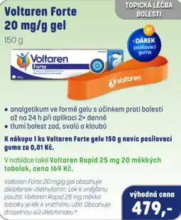 PharmaPoint Voltaren Forte 20 mg/g gel nabídka