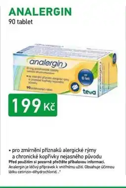 Alphega Lékárna Analergin nabídka