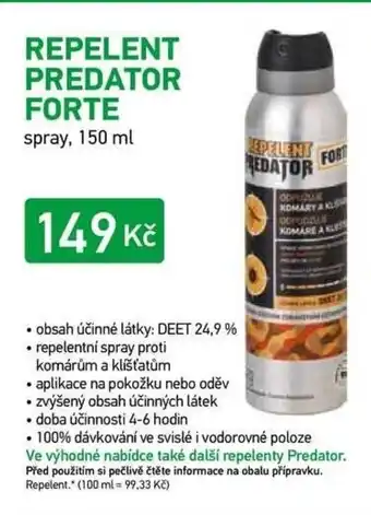 Repelent Predator forte