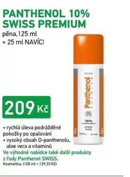 Alphega Lékárna Panthenol 10% Swiss premium nabídka