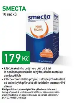Alphega Lékárna Smecta nabídka