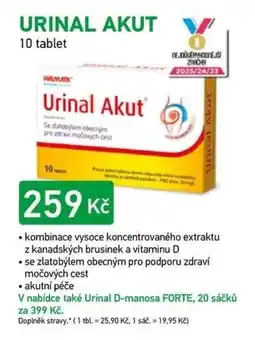 Alphega Lékárna Urinal akut nabídka