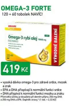 Alphega Lékárna Omega-3 Forte nabídka