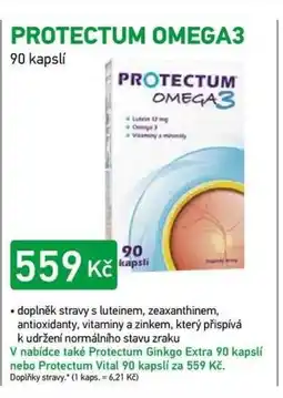 Alphega Lékárna Protectum Omega3 nabídka