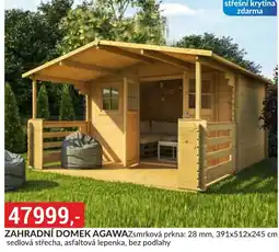 Baumax Zahradní domek agawaz nabídka
