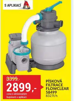Baumax Písková filtrace flowclear 58499 83271/h nabídka