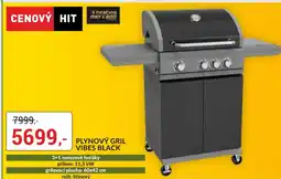 Baumax Plynový gril vibes black nabídka