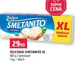 Terno ŽELETAVA SMETANITO XL 180 g krémové nabídka