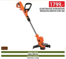 Baumax Elektrická strunová sekačka besta 530-QS nabídka