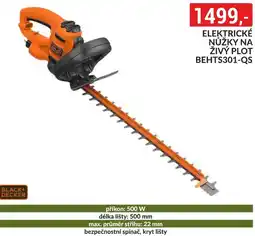 Baumax Elektrické nůžky na živý plot BEHTS301-QS nabídka