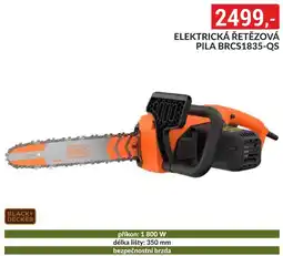 Baumax Elektrická řetězová pila BRCS1835-QS nabídka