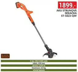 Baumax Aku strunová sekačka ST-1823-QW nabídka