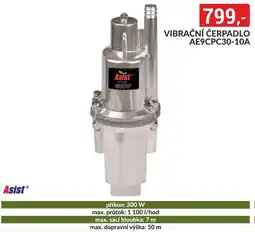 Baumax Vibrační čerpadlo AE9CPC30-10A nabídka