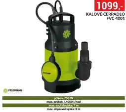 Baumax Kalové čerpadlo FVC 4001 nabídka