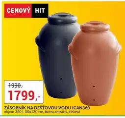 Baumax Zásobník na dešťovou vodu ICAN360 nabídka