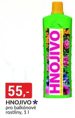 Baumax HNOJIVO pro balkónové rostliny nabídka