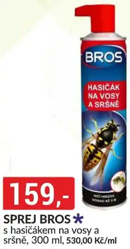 Baumax Sprej BROS s hasičákem na vosy a sršně nabídka
