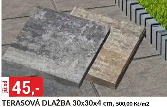Baumax Terasová dlažba nabídka