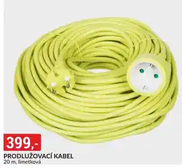 Baumax Prodlužovací kabel, limetková nabídka