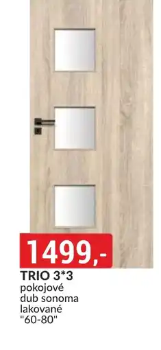 Baumax TRIO 3*3 pokojové nabídka