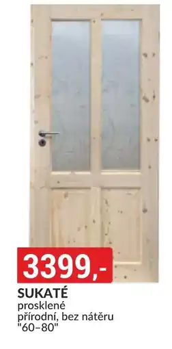 Baumax SUKATÉ prosklené nabídka
