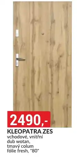 Baumax KLEOPATRA ZES vchodové, vnitřní nabídka