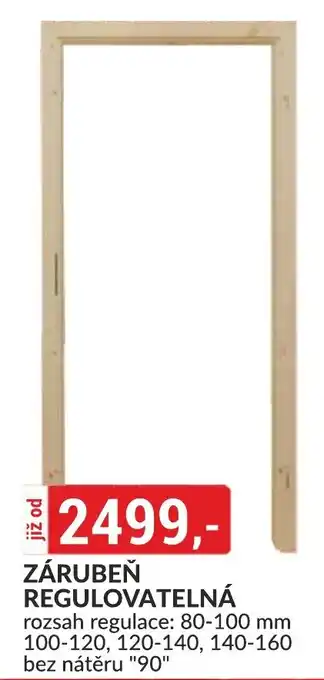 Baumax Zárubeň regulovatelná nabídka